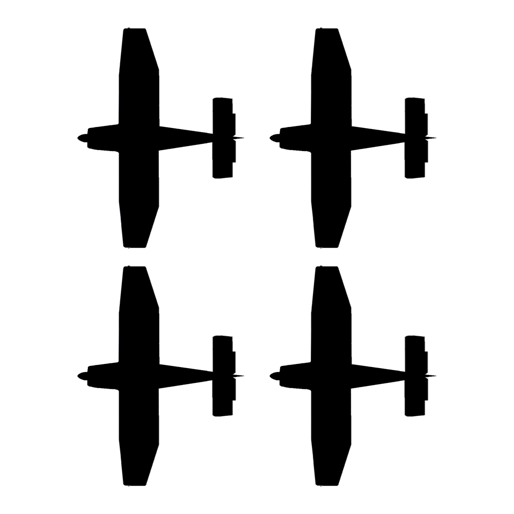 Bovenaanzicht van de Carré Formation