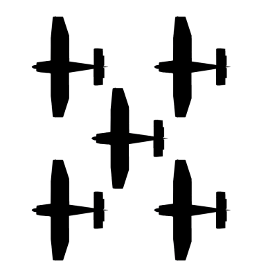 Bovenaanzicht van de Dice Formation